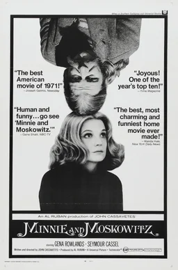 Poster for Minnie and Moskowitz (1971)