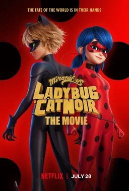 Poster for Miraculous: Ladybug & Cat Noir, the Movie (2023)