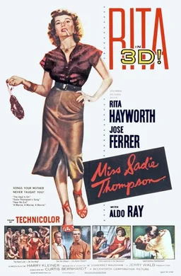 Poster for Miss Sadie Thompson (1953)