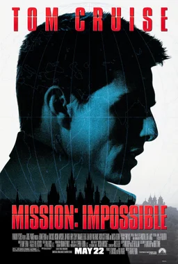 Poster for Mission: Impossible (1996)