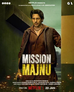 Poster for Mission Majnu (2023)