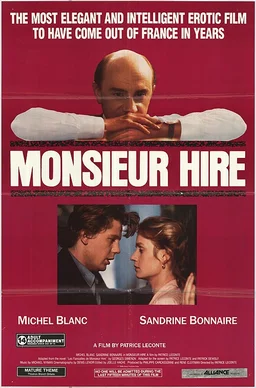 Poster for Monsieur Hire (1989)