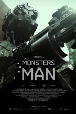 Poster for Monsters of Man (2020)