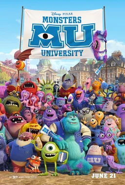 Poster for Monsters University (2013)