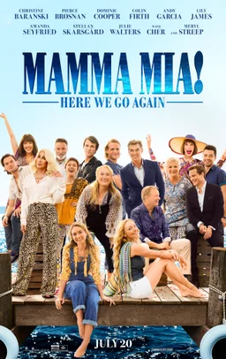Poster for Mamma Mia! Here We Go Again (2018)