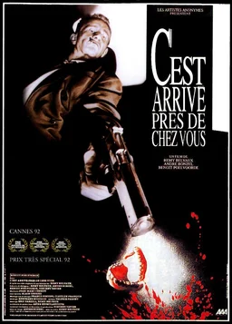 Poster for Man Bites Dog (1992)