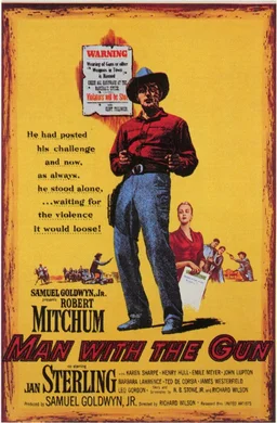 Poster for Man with the Gun (1955)