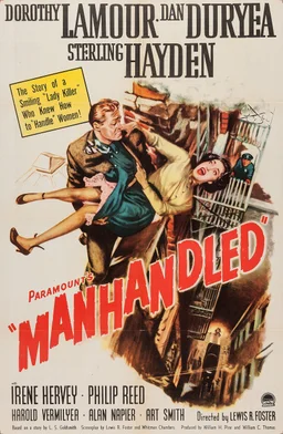 Poster for Manhandled (1949)