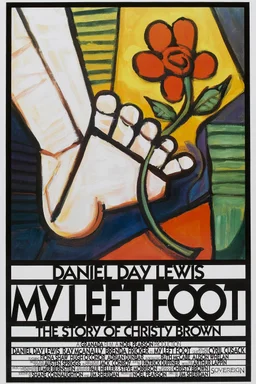 Poster for My Left Foot (1989)