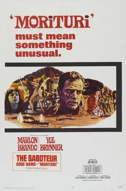 Poster for Morituri (1965)
