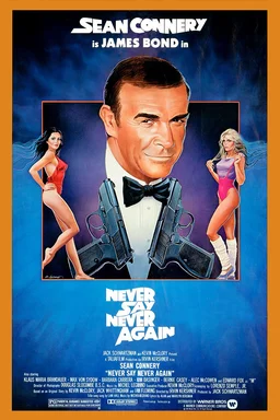 Poster for Never Say Never Again (1983)