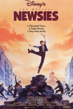 Poster for Newsies (1992)
