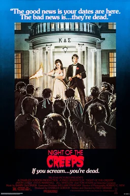 Poster for Night of the Creeps (1986)