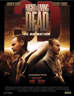 Poster for Night of the Living Dead 3D: Re-Animation (2012)