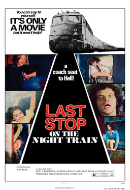 Poster for Last Stop on the Night Train (1975)