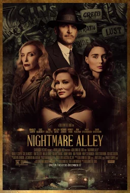 Poster for Nightmare Alley (2021)