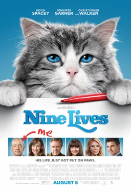 Poster for Nine Lives (2016)