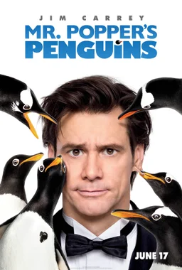 Poster for Mr. Popper's Penguins (2011)