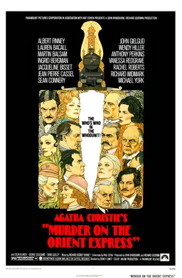 Poster for Murder on the Orient Express (1974)