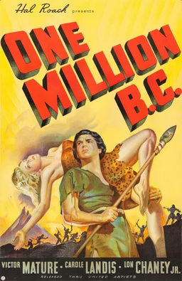 Poster for One Million B.C. (1940)