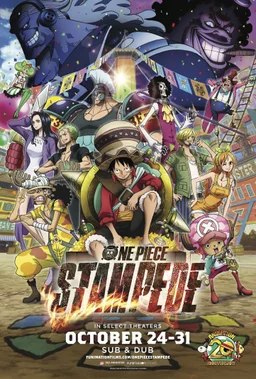 Poster for One Piece: Stampede (2019)