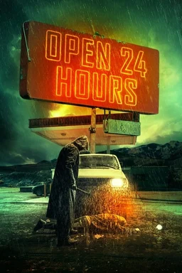 Poster for Open 24 Hours (2018)